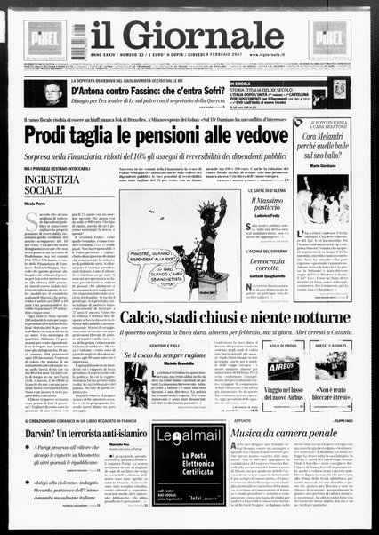 Il giornale : quotidiano del mattino